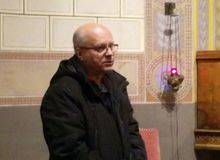Vyšehrad, v rotundě svatého Martina.